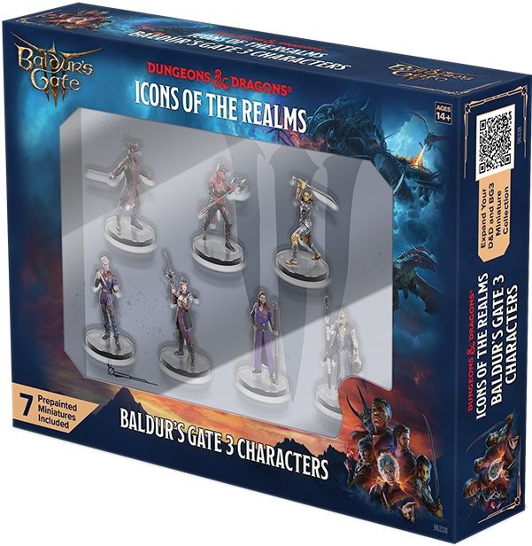 D&amp;D Icons of the Realms: Baldur’s Gate 3 - Character Box Set