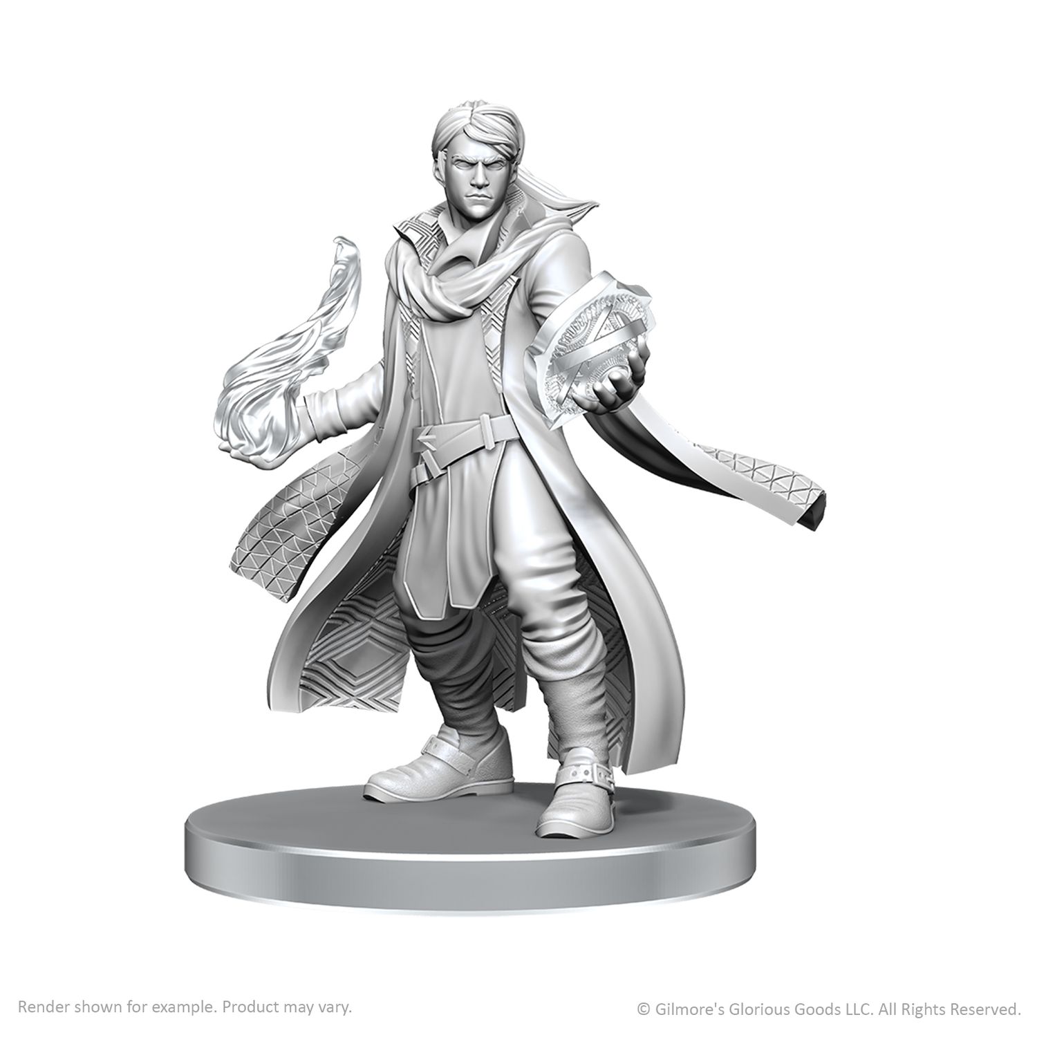 Critical Role Unpainted Miniatures: Beauregard Lionett &amp; Caleb Widogast