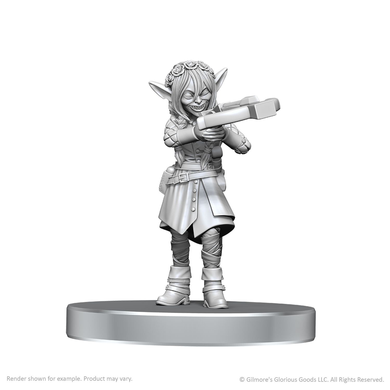 Critical Role Unpainted Miniatures: Veth Brenatto &amp; Nott the Brave