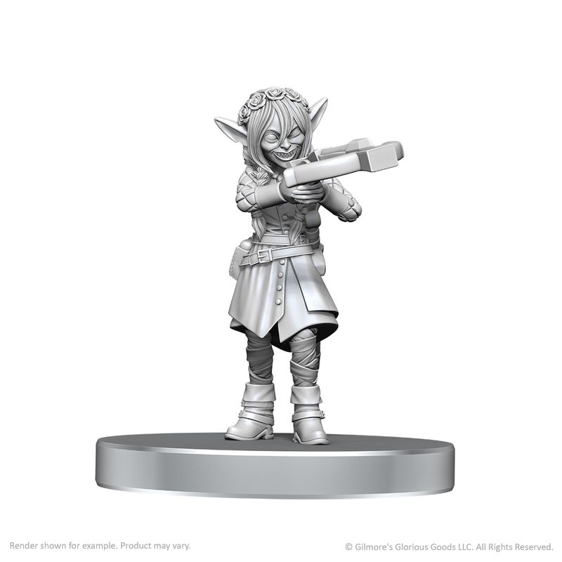Critical Role Unpainted Miniatures: Veth Brenatto &amp; Nott the Brave