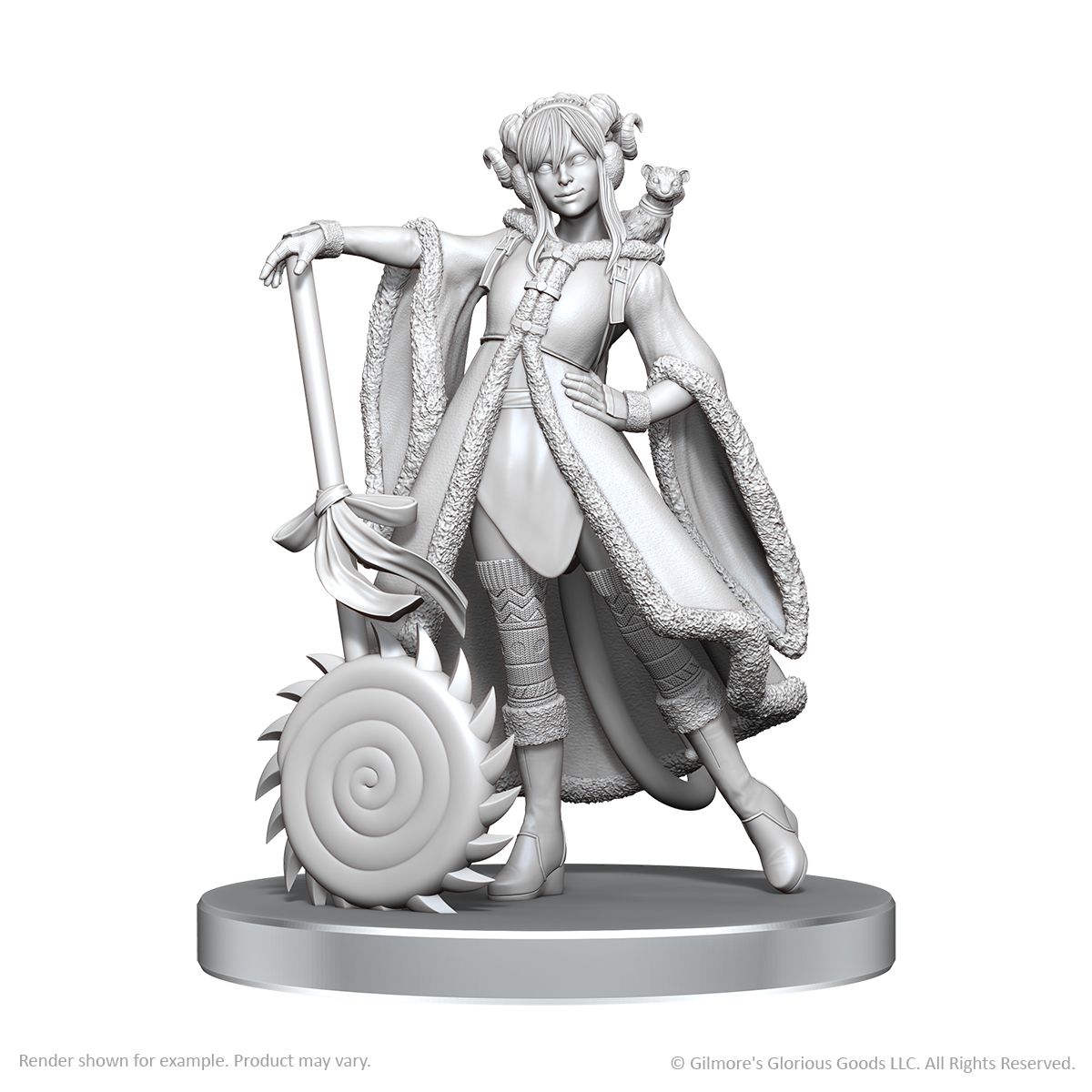 Critical Role Unpainted Miniatures: Jester Lavorre &amp; Fjord Stone
