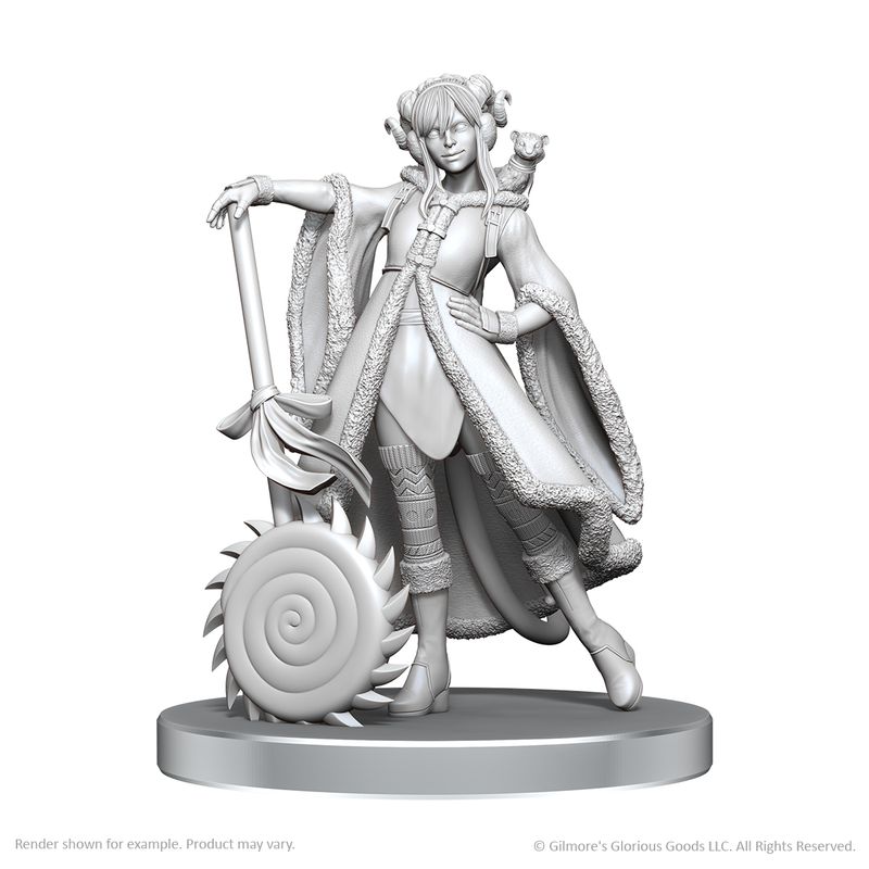 Critical Role Unpainted Miniatures: Jester Lavorre &amp; Fjord Stone