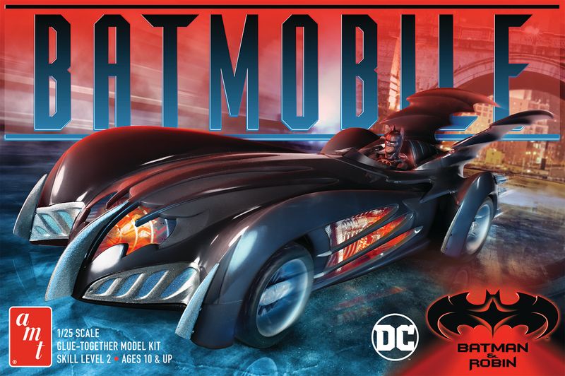 Batmobile (Batman &amp; Robin) Model Kit (1:25 Scale)