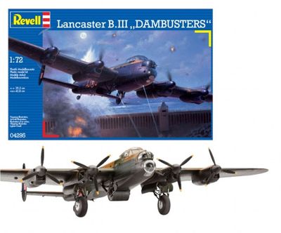 Lancaster B.III Dambusters Model Kit (1:72 Scale)
