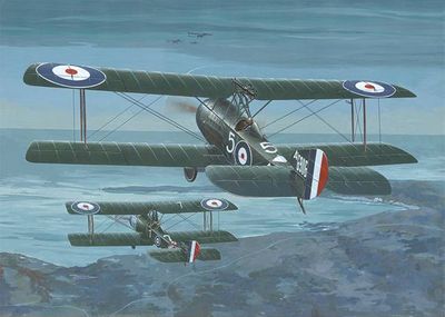 Sopwith 1 1/2 Strutter Comic Fighter Model Kit (1:32 Scale)