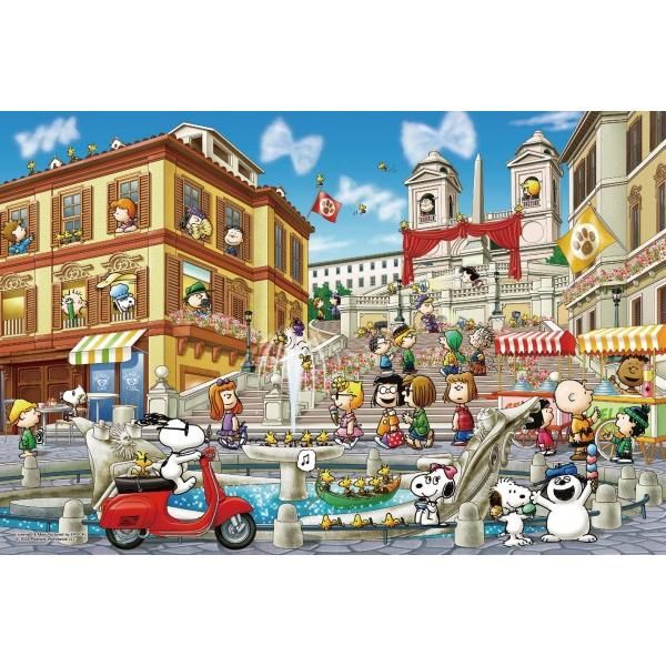 1000 pcs - Peanuts: Snoopy in Rome