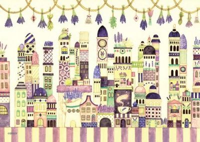 108 pcs - Lavender Town