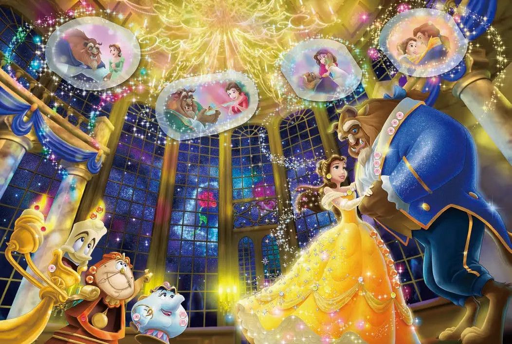 300 pcs - Emotional Story Series: Beauty and the Beast