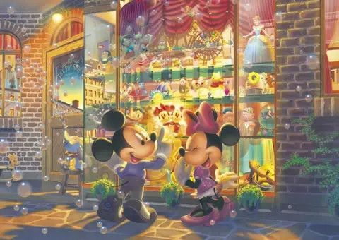1000 pcs - Disney: Toyshop at Dusk