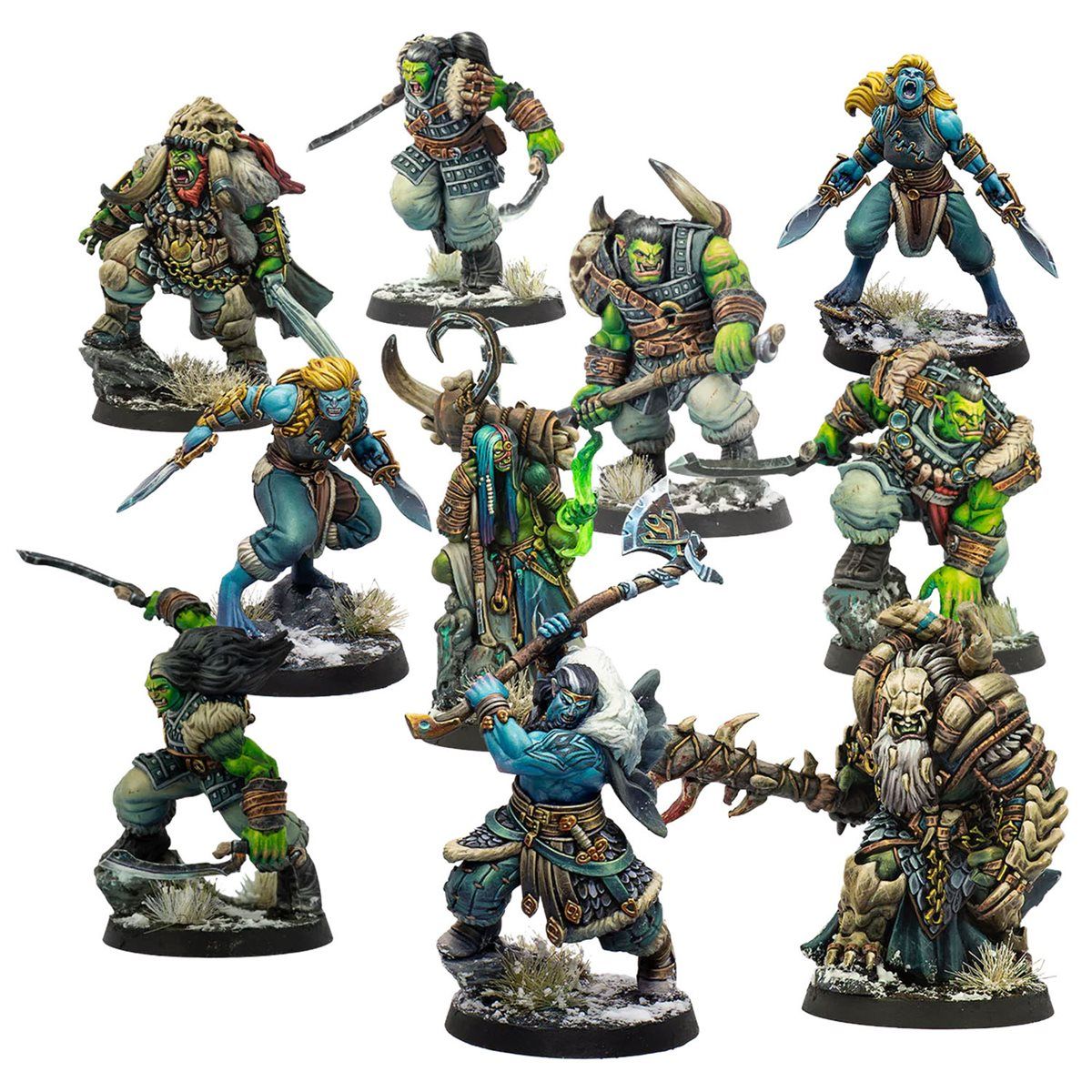 Warcrow: Northern Tribes - Action Pack