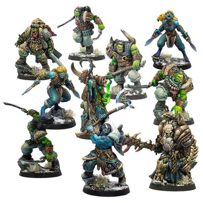 Warcrow: Northern Tribes - Action Pack