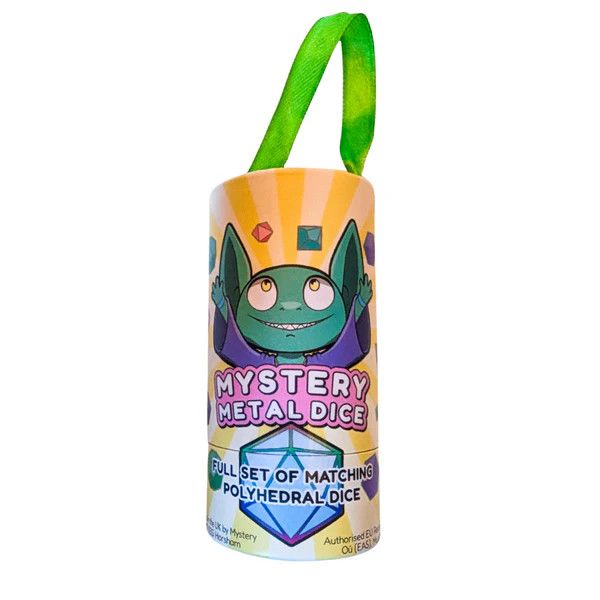 Mystery Dice Goblin: 7-Piece Metal Dice Set