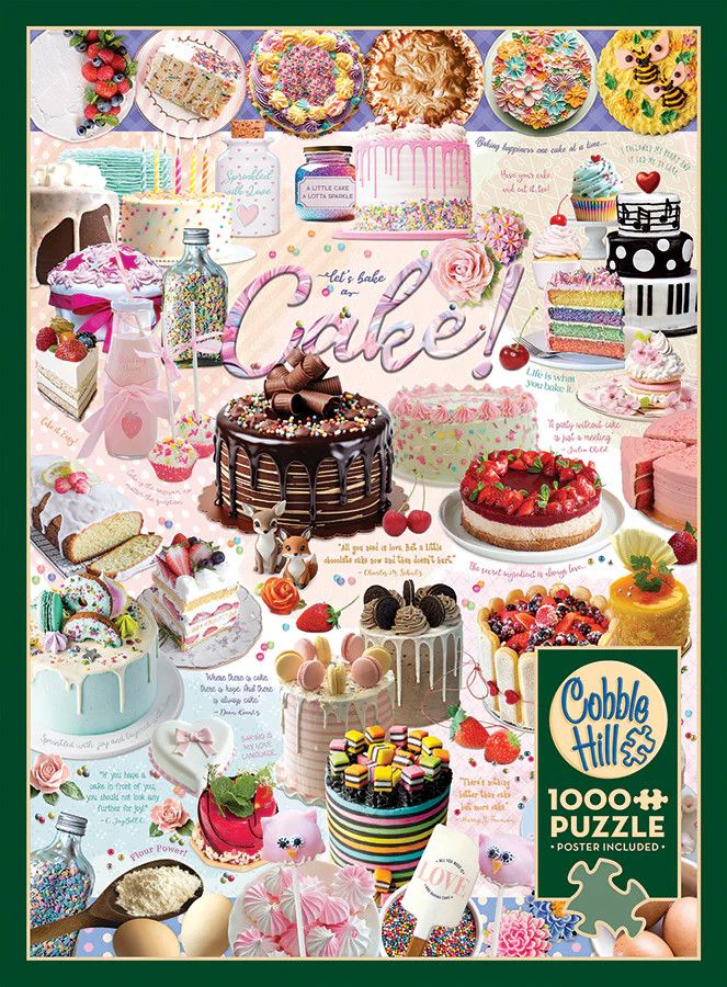 1000 pcs - Cake Time (AI Assistance)