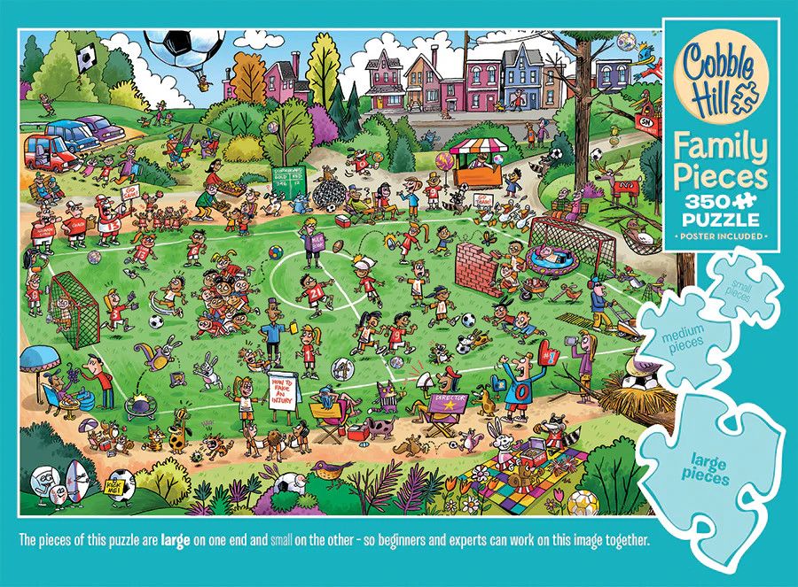 350 pcs - Offside Antics (Family Puzzle)