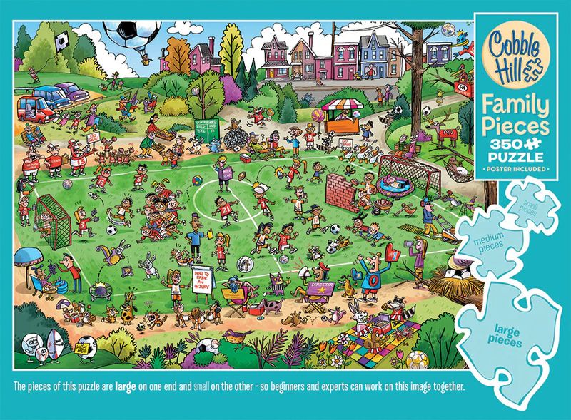 350 pcs - Offside Antics (Family Puzzle)