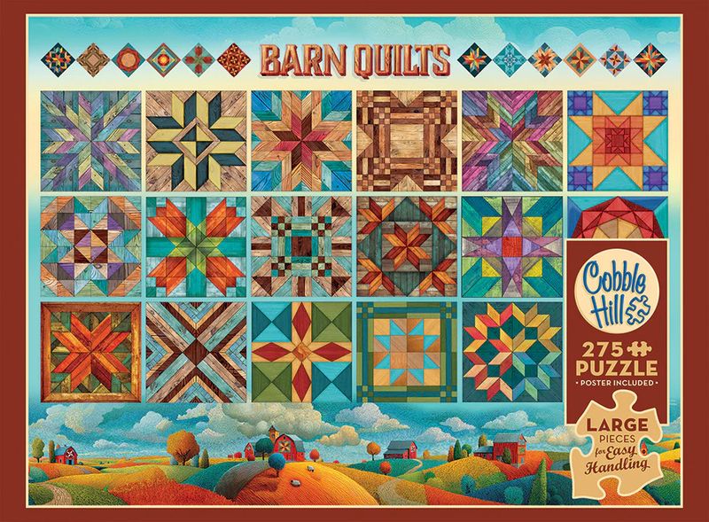 275 pcs - Barn Quilts (Easy Handling) AI Assistance