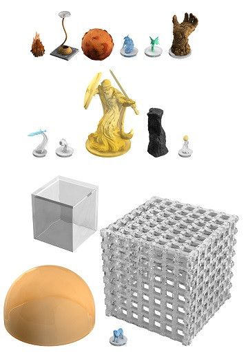 D&amp;D Icons of the Realms: Spell Effects - Mighty Conjurations Premium Painted Miniature Set