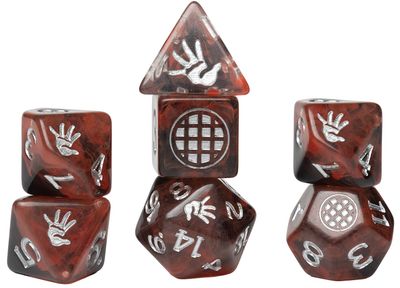 7-Piece RPG Dice Set: Stranger Things -