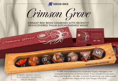 7-Piece Grove RPG Dice Set: