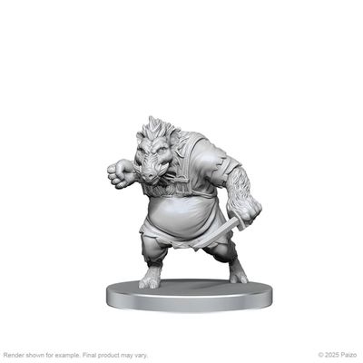 Pathfinder Deep Cuts Miniatures: Werewolf &amp; Wereboar