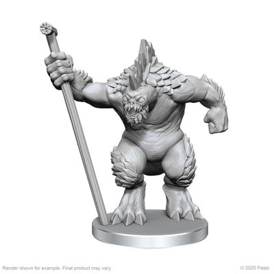 Pathfinder Deep Cuts Miniatures: Xulgath Skirmisher &amp; Stoneliege