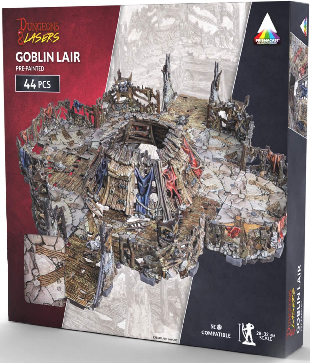 Dungeons &amp; Lasers: Goblin Lair (Pre-Painted)