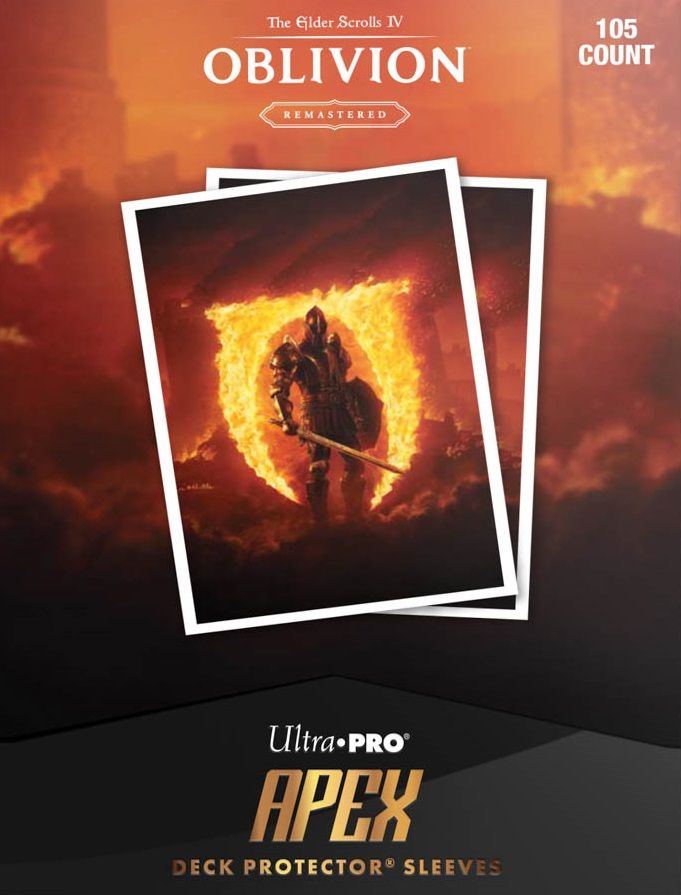 Sleeves - 66x91mm - Ultra Pro Apex - 105/pk - The Elder Scrolls: Oblivion Remastered