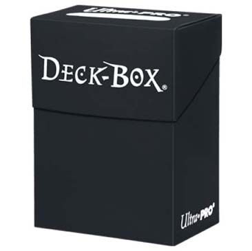 Deck Box - Base Solid Colour (80+), Color: Black