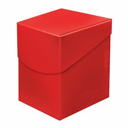 Deck Box - Eclipse (100+), Color: Red