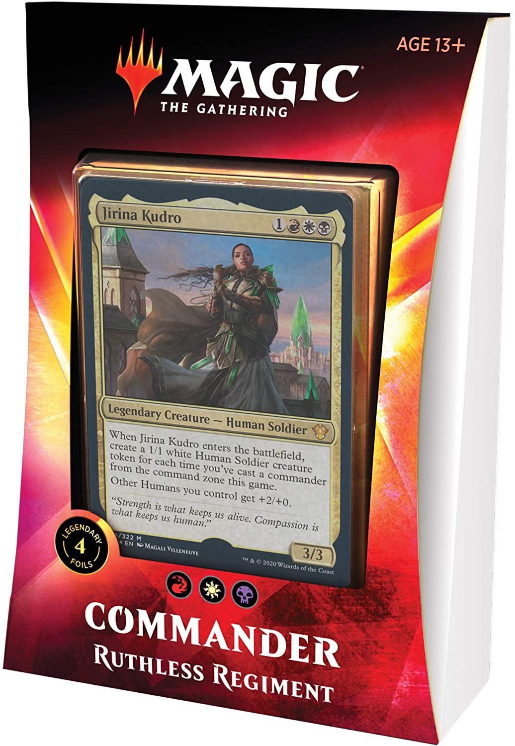 Magic The Gathering TCG 2020 Commander Deck, Deck: Ruthless Regiment