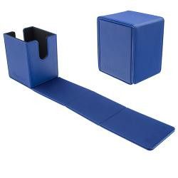 Deck Box - Vivid Alcove: Flip Top, Color: Blue