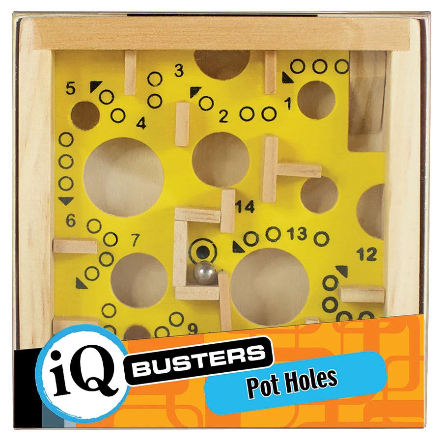 iQ Busters: Puzzle Ball Labyrinth, Name: Pot Holes