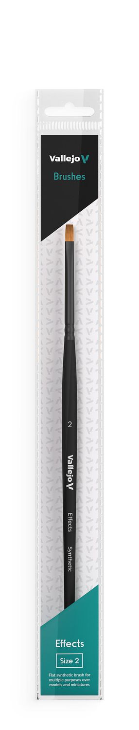 Vallejo Brush: Synthetic Hair Effects -, Type: #2