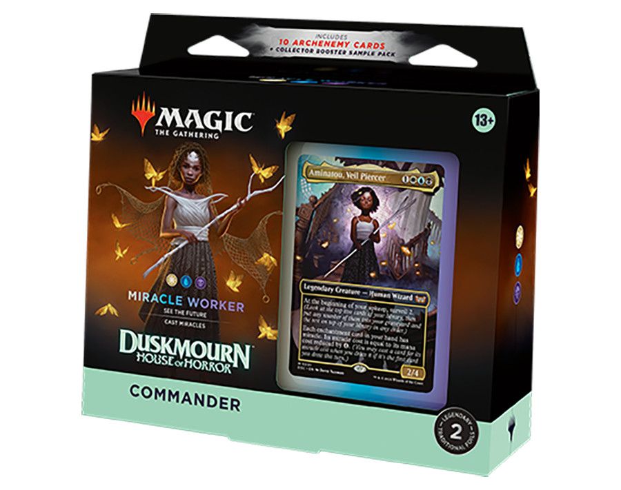 Magic The Gathering TCG: Duskmourn House of Horror Commander Deck, Type: Miracle Worker