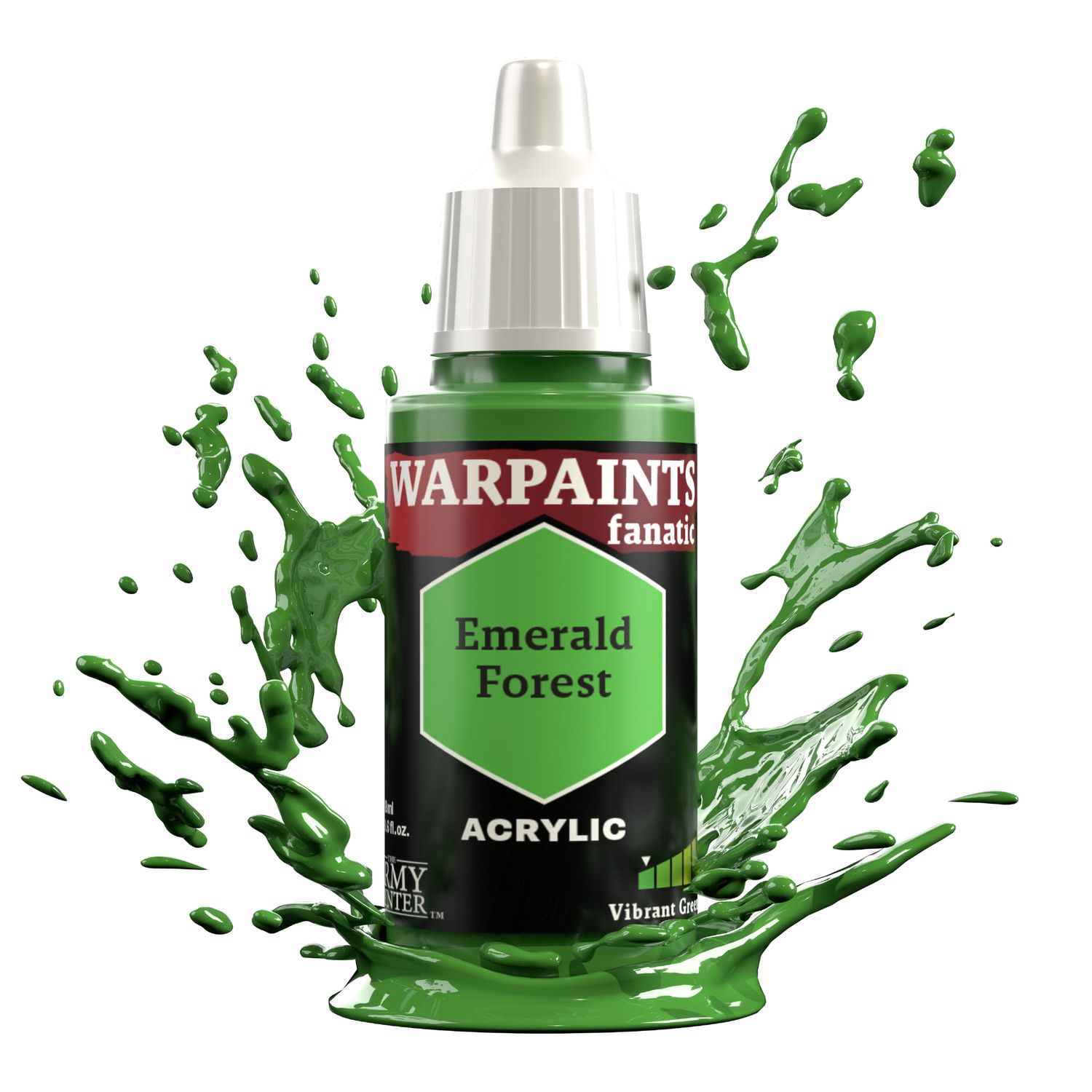 Warpaints Fanatic: Vibrant Greens , Color: Emerald Forest