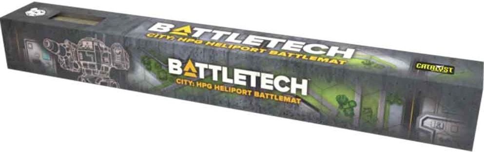 Playmat - Battletech: Battle Mat Cities, Type: HPG Heliport/Plaza