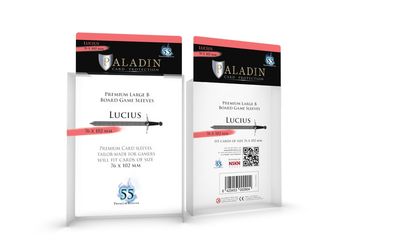 Sleeves - 76x102mm - Paladin Sleeves (Lucius) - 55/pk (DC Deck Building Game)