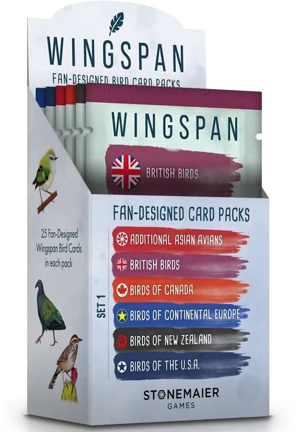 Wingspan: Fan Designed Pack Set 1