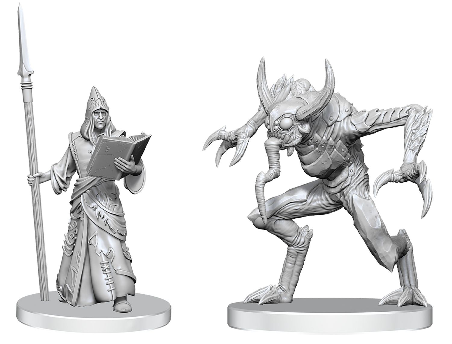 Pathfinder Deep Cuts Miniatures: Vloriak (Despoiler Demon) &amp; Demonologist