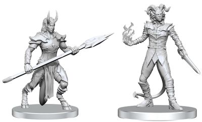Pathfinder Deep Cuts Miniatures: Vordine (Infantry Devil) &amp; Pitborn Rogue