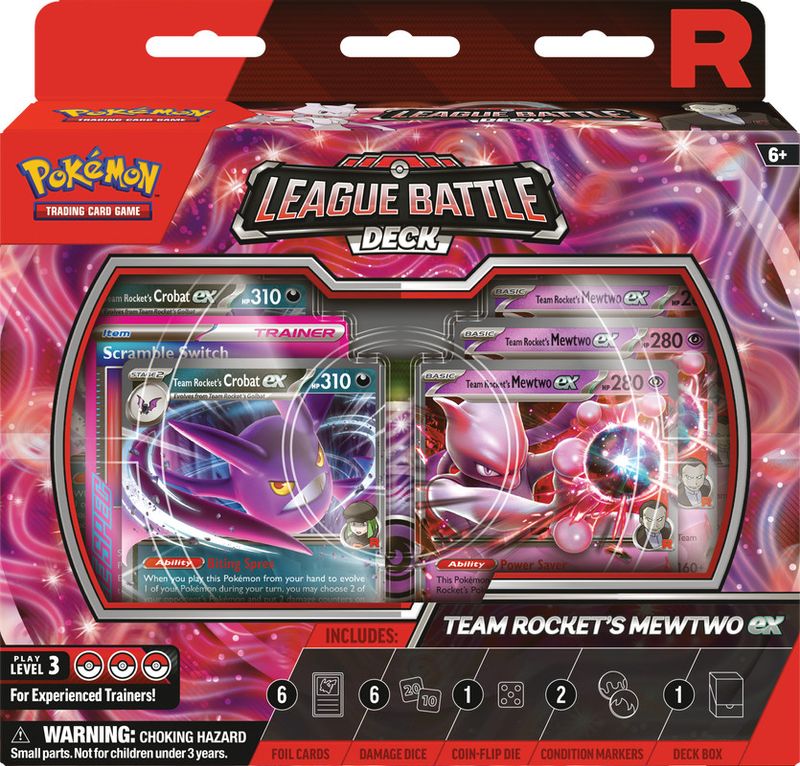 Pokemon TCG - League Battle Deck: Team Rocket’s Mewtwo ex
