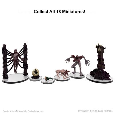 Stranger Things Prepainted Miniatures Booster