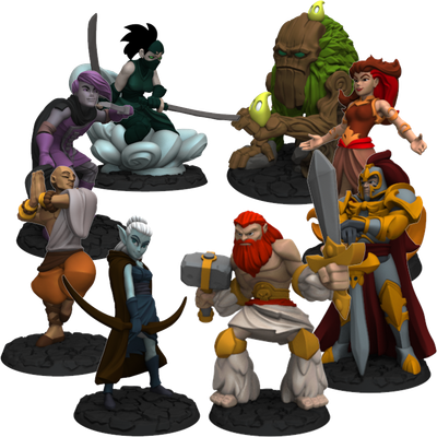 Dice Throne: Season One - Miniatures