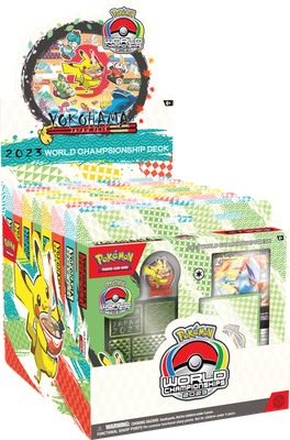 POKEMON 2023 WORLD CHAMPIONSHIPS DECK DISPLAY BOX