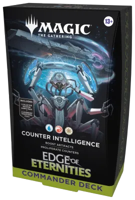 Magic the Gathering TCG Edge of Eternities Commander Deck - Counter Intelligence