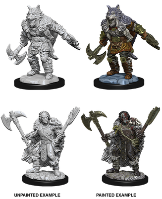 Nolzur's Marvelous Miniatures: Half-Orc Barbarian Male