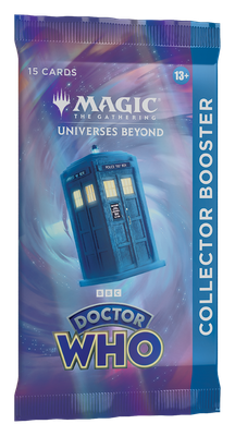 Magic The Gathering TCG Universes Beyond: Doctor Who Collector Booster Pack