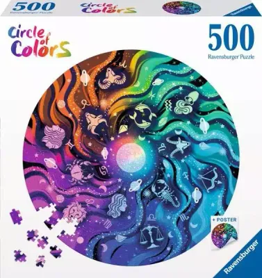 500 pcs - Circle of Colors: Astrology