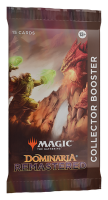 Magic The Gathering TCG Dominaria Remastered Collector Booster Pack