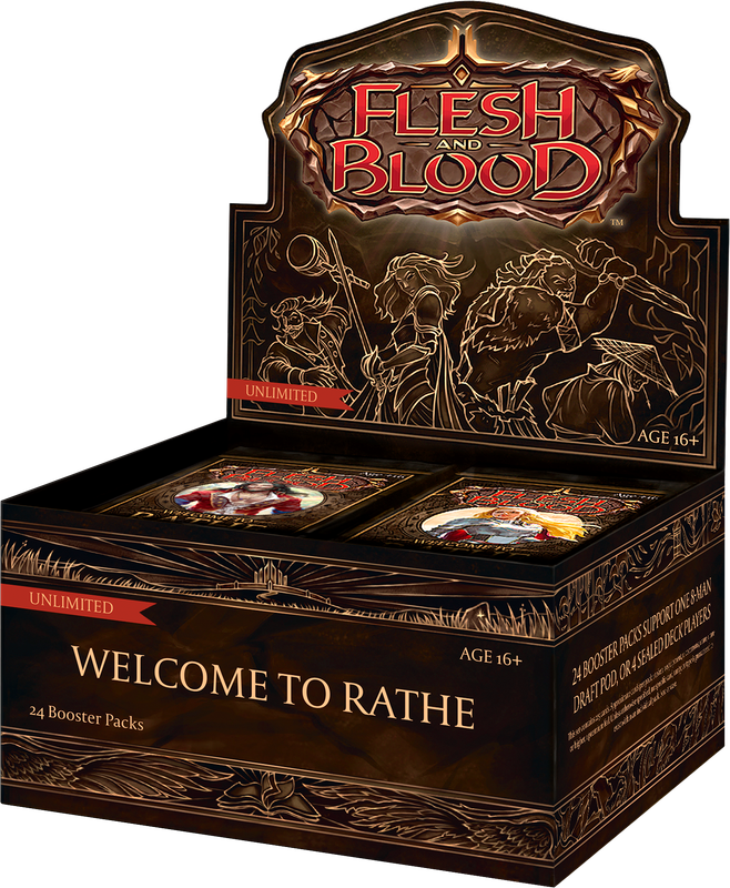 fleshandbloodフレッシュアンドブラッド未開封BOX《RATHE Flesh and Blood: Welcome to Rather Unlimited Booster Box